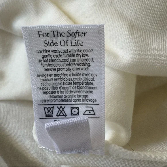 EBERJEY~ Mia Slip Chemise dress in Ivory Cream Size Medium - Picture 12 of 14